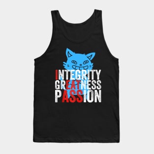 Integrity greatness passion Tank Top